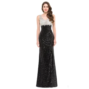 black sequined long Prom 2018 new hot sexy robe de soiree courte saree party gown mermaid bridesmaid dress
black sequined long Prom 2018 new hot sexy robe de soiree courte saree party gown mermaid bridesmaid dress