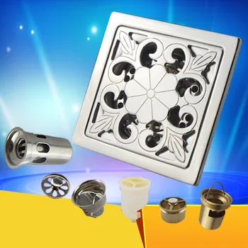 Antique Stainless Steel Shower Drain Bathroom Floor Drain Tile Insert Anti-odor Floor Waste Grates 10*10cm pf92914
Antique Stainless Steel Shower Drain Bathroom Floor Drain Tile Insert Anti-odor Floor Waste Grates 10*10cm pf92914