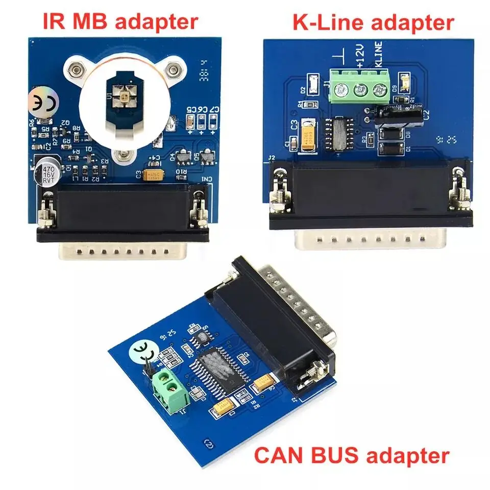 Адаптер KLine IPROG адаптер CAN IR MB + K LINE шины для V80 Iprog Pro программатора