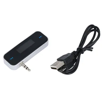 Car MP3 Player 3.5mm In-car FM Transmitter For iPhone 6 5 5S 5C/iPod Touch5/ipad 4 Mini Wireless Transmitter
Car MP3 Player 3.5mm In-car FM Transmitter For iPhone 6 5 5S 5C/iPod Touch5/ipad 4 Mini Wireless Transmitter