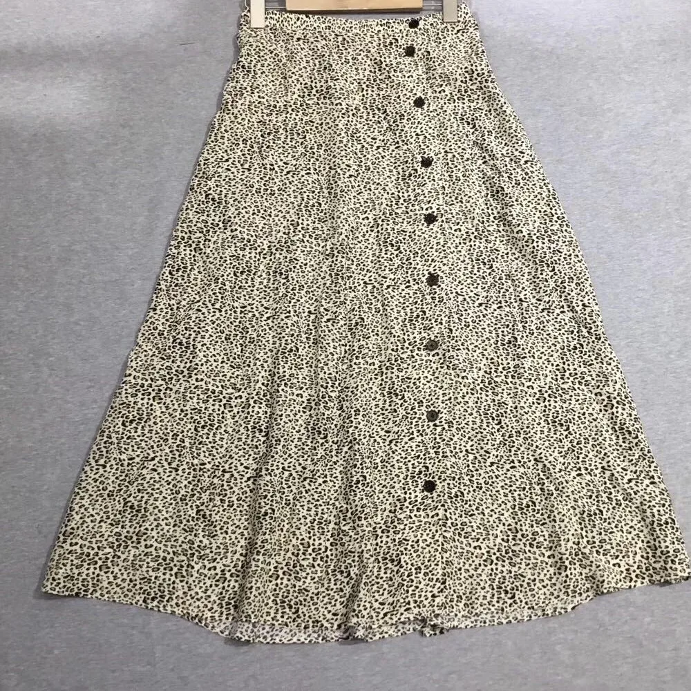 Women's Leopard Print Pattern Midi Skirt 2020 Early Spring New Classic Fashion Single-breasted Semi-Elastic Waist Long Skirt
Women's Leopard Print Pattern Midi Skirt 2020 Early Spring New Classic Fashion Single-breasted Semi-Elastic Waist Long Skirt