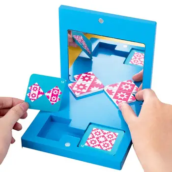 Kuulee Mirroring Puzzle Wooden Children Jigsaw Logical Thinking Reasoning Toy Mirroring Wooden Puzzle
Kuulee Mirroring Puzzle Wooden Children Jigsaw Logical Thinking Reasoning Toy Mirroring Wooden Puzzle