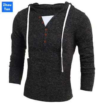 2020 Hot Autumn Men Casual Hooded Sweatshirts Guys Boys Knit Full Length hoody Male Solid Slim Hooded Sweatshirts
2020 Hot Autumn Men Casual Hooded Sweatshirts Guys Boys Knit Full Length hoody Male Solid Slim Hooded Sweatshirts