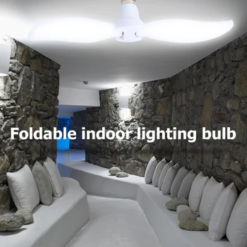2pcs Foldable 56 LED Two-leaf Lights E27 30W Home Warehouse Garage Ceiling Lamp Bulb Cold White 85-265v 165-265v
2pcs Foldable 56 LED Two-leaf Lights E27 30W Home Warehouse Garage Ceiling Lamp Bulb Cold White 85-265v 165-265v