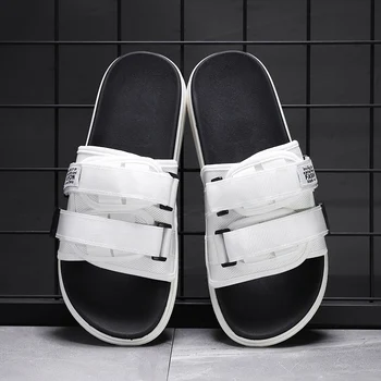 Summer men's slippers daily outdoor beach slippers black white loafer slippers mesh ventilate slides adult casual slippers men
Summer men's slippers daily outdoor beach slippers black white loafer slippers mesh ventilate slides adult casual slippers men