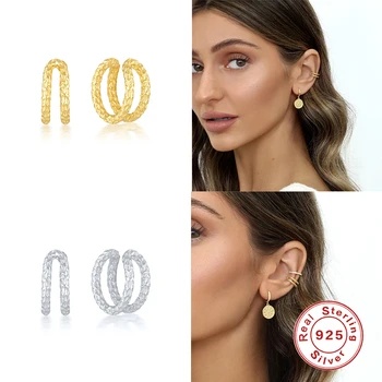 Aide S925 Sterling Silver Earrings For Women Double-Lock Ear Earring Hoops Zircon Korean Silver Gold Fine Jewelry Accessories
Aide S925 Sterling Silver Earrings For Women Double-Lock Ear Earring Hoops Zircon Korean Silver Gold Fine Jewelry Accessories