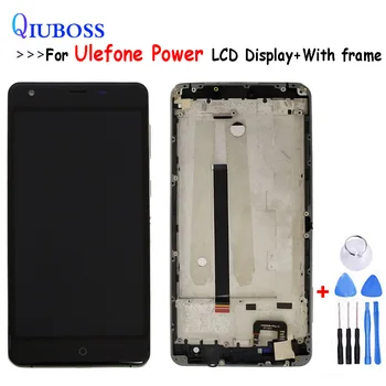 5.5"For Ulefone Power LCD Display With Touch Screen Digitizer Sensor Black Color With Frame With Kits
5.5"For Ulefone Power LCD Display With Touch Screen Digitizer Sensor Black Color With Frame With Kits