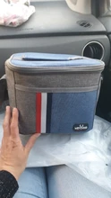 Moderno refrigerador térmico aislado, fiambrera, Bolsa de comida para el trabajo, Bolsa de Picnic, Bolsa térmica, loncheras para mujer, para estudiantes de escuela
