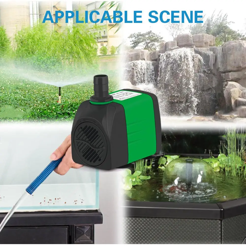 Aquarium Water Pump Electric Submersible Pond Fish Oxygen Submersible Pump Colorful Fashion Filter Pump
Aquarium Water Pump Electric Submersible Pond Fish Oxygen Submersible Pump Colorful Fashion Filter Pump