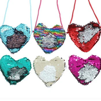Kids Mini Cute Heart-shaped Sequins Coin Purse Girl Boy Candy-color Adorable Money Zipper Wallets Fashion Children Small Bag 
Kids Mini Cute Heart-shaped Sequins Coin Purse Girl Boy Candy-color Adorable Money Zipper Wallets Fashion Children Small Bag