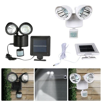 22 Led 13000MCD Solar Lamp 2 Head Motion Sensor Wall Light Waterproof Outdoor Patio Yard Solar Led Lights For Garden Decoration 
22 Led 13000MCD Solar Lamp 2 Head Motion Sensor Wall Light Waterproof Outdoor Patio Yard Solar Led Lights For Garden Decoration
