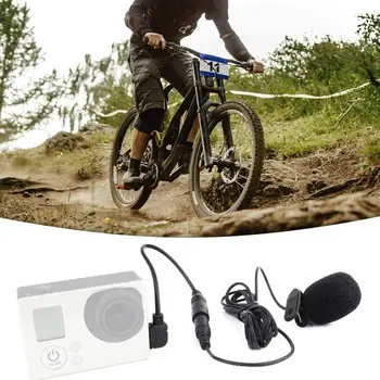3.5mm Active Clip Microphone with Mini USB Audio Adapter Mic Cable for Gopro Hero 3 3 4 Action Camera Accessories Kit
3.5mm Active Clip Microphone with Mini USB Audio Adapter Mic Cable for Gopro Hero 3 3 4 Action Camera Accessories Kit