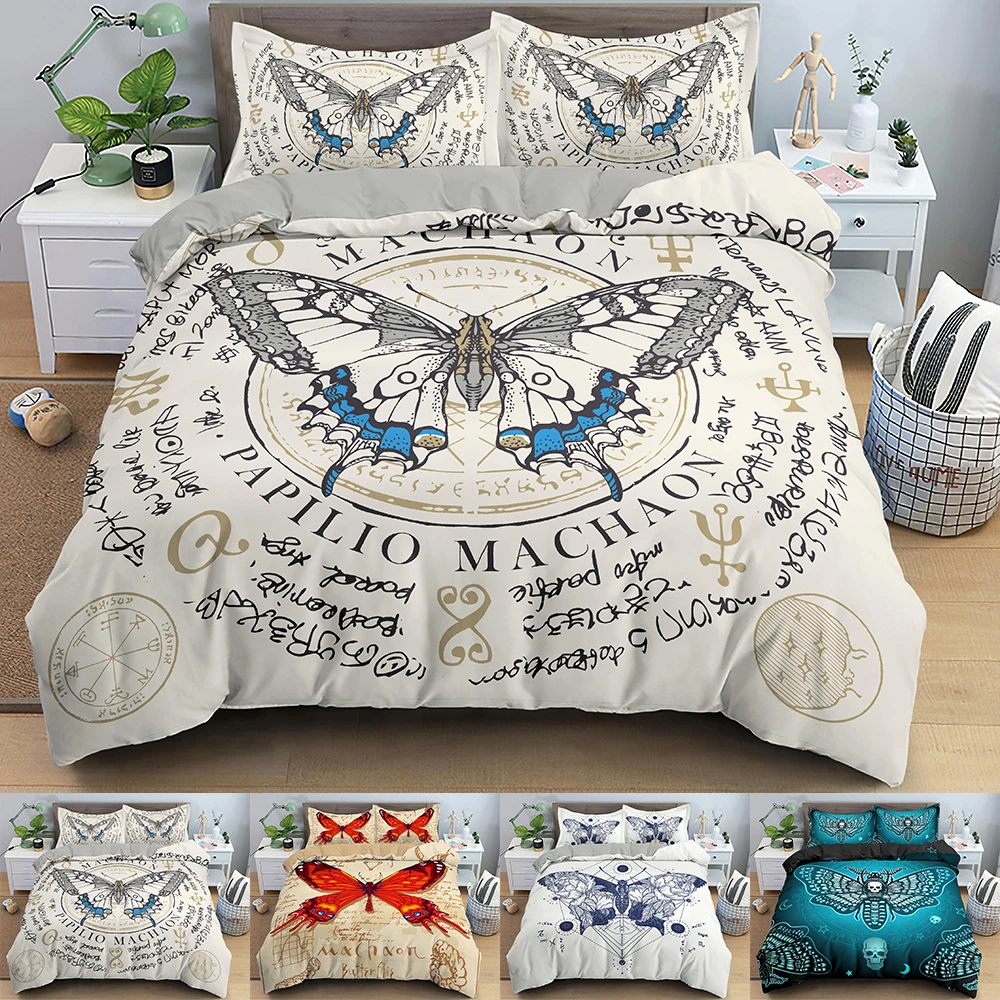 Butterfly 2/3pcs Kid Bed Cover Set Moth Duvet Cover Adult Child Bed Set And Pillowcases Comforter Bedding Set
Butterfly 2/3pcs Kid Bed Cover Set Moth Duvet Cover Adult Child Bed Set And Pillowcases Comforter Bedding Set