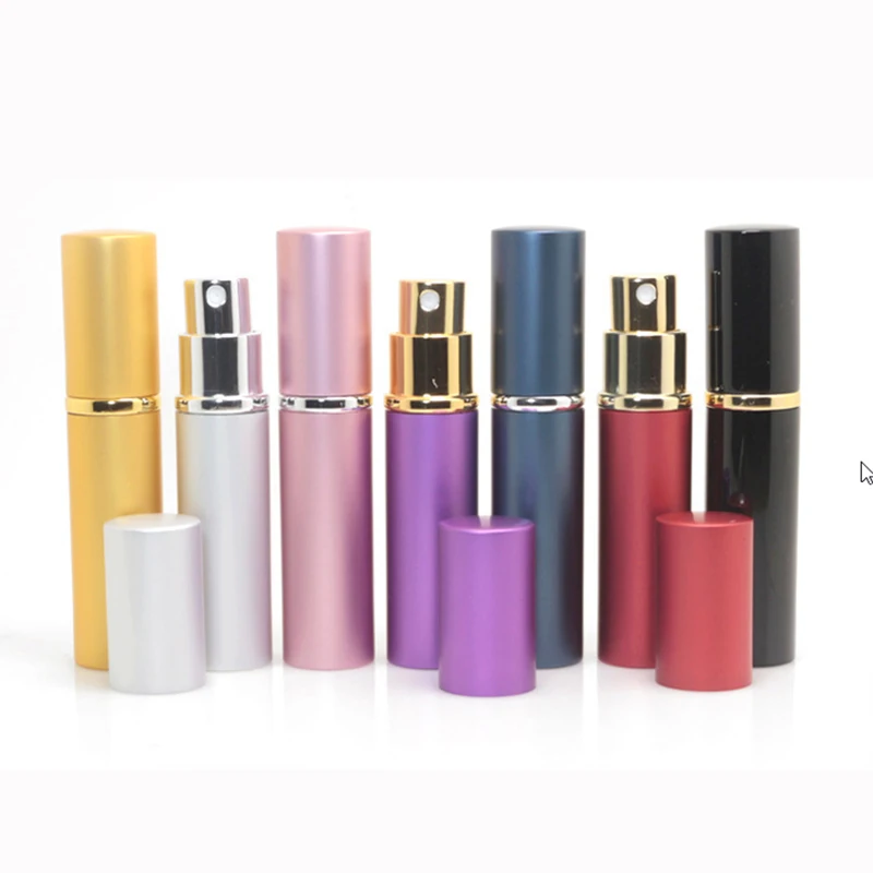 Mini 5ml Portable Refillable Perfume Spray Bottle Aluminum Makeup Water Atomizer Bottle Empty Container Travel Perfume Bottle
Mini 5ml Portable Refillable Perfume Spray Bottle Aluminum Makeup Water Atomizer Bottle Empty Container Travel Perfume Bottle