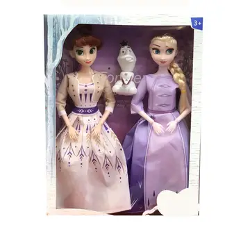 Snow Queen Elsa Anna Doll Boneca With Beautiful Clothes High Quality 30cm Toys Forever Princess Anna & Elsa Olaf For Girls
Snow Queen Elsa Anna Doll Boneca With Beautiful Clothes High Quality 30cm Toys Forever Princess Anna & Elsa Olaf For Girls