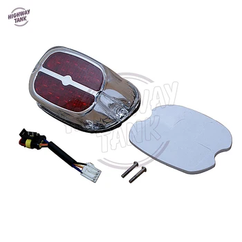 12V Chrome Red LED Motorcycle Tail Brake Light case for Harley Touring Street Road Glide FXDL FXST FXSTS FXSTB FXSTC FLHTK
12V Chrome Red LED Motorcycle Tail Brake Light case for Harley Touring Street Road Glide FXDL FXST FXSTS FXSTB FXSTC FLHTK