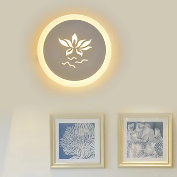 Modern Simplicity LED wall lamp Acrylic round 16W lighting sconces indoor bedroom living room bedside corridor Entrance light
Modern Simplicity LED wall lamp Acrylic round 16W lighting sconces indoor bedroom living room bedside corridor Entrance light