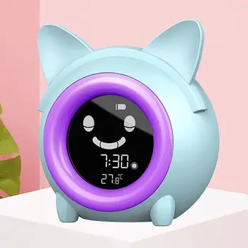 Creative Round Colorful Alarm Clock Calendar Ball Night Light Alarm Clock Bed Children Alarm Clock
Creative Round Colorful Alarm Clock Calendar Ball Night Light Alarm Clock Bed Children Alarm Clock