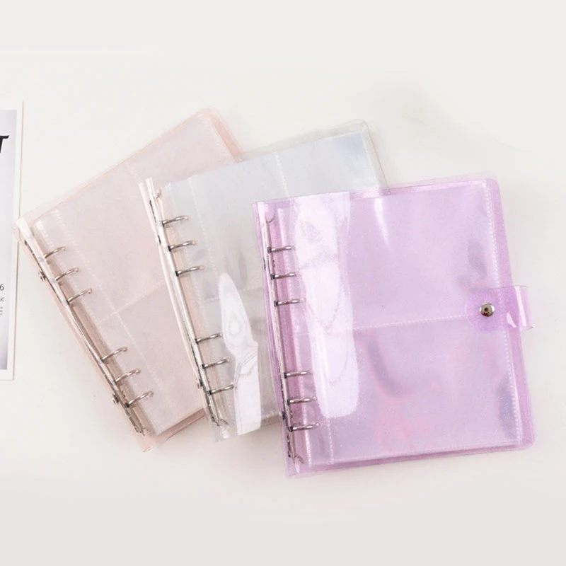 6 Holes Large Capacity Business Card Bag Loose Leaf Card Plug-in Photo Album Transparent Photo Holder Home Supply
6 Holes Large Capacity Business Card Bag Loose Leaf Card Plug-in Photo Album Transparent Photo Holder Home Supply
