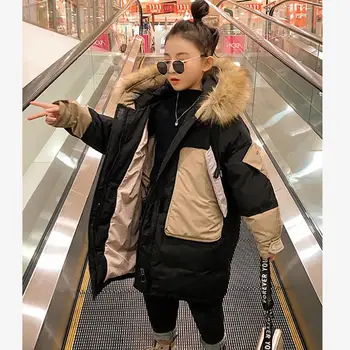 Winter Girls Down Cotton coats thicker warm hooded oversize Outerwear children loose parka coat modis kids Clothes jackets Y2485 
Winter Girls Down Cotton coats thicker warm hooded oversize Outerwear children loose parka coat modis kids Clothes jackets Y2485