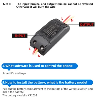 WiFi+RF 433 Remote Control Tuya WIFI Smart Switch Module Four control methods Work With Google Home Amazon Alexa
WiFi+RF 433 Remote Control Tuya WIFI Smart Switch Module Four control methods Work With Google Home Amazon Alexa