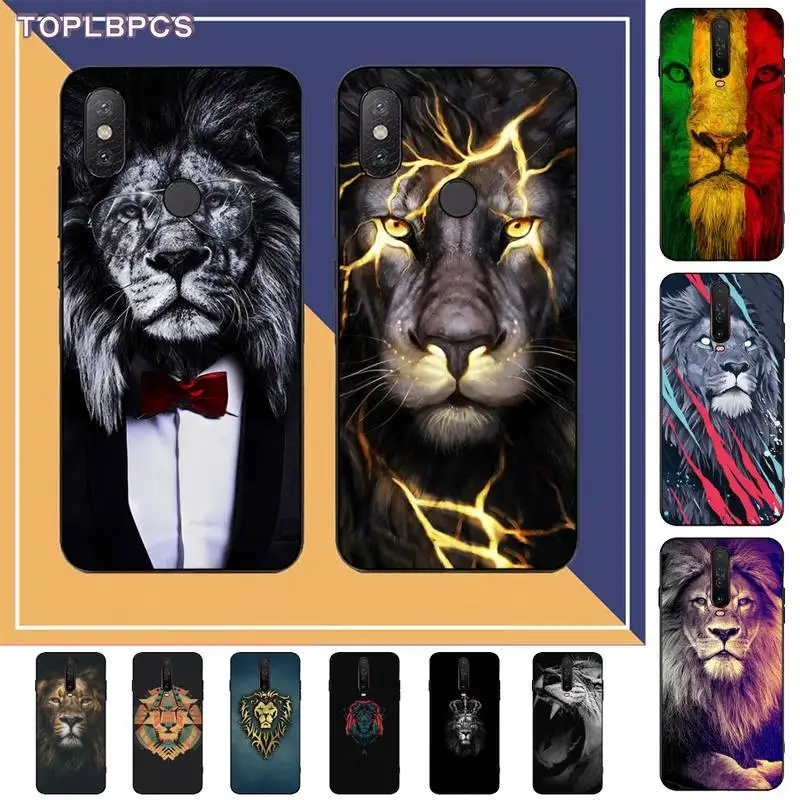 TOPLBPCS Лев альфа-самец мягкий чехол для телефона RedMi note 9 4 5 6 7 5a 8 pro max 4X 5A 8T | Мобильные