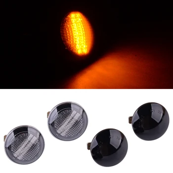 2Pcs/Set Dynamic LED Side Wing Repeater Lights Indicator Round fit for Land Range Rover L322 Smoked/Clear Lens
2Pcs/Set Dynamic LED Side Wing Repeater Lights Indicator Round fit for Land Range Rover L322 Smoked/Clear Lens