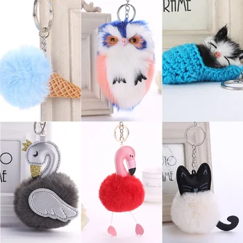 Cute cat Flamingo Pom Pom Key Pendant Colorful Stuffed Doll Kids Toys Girls Bag Hang Pendant Key Chain Speelgoed Gift 
Cute cat Flamingo Pom Pom Key Pendant Colorful Stuffed Doll Kids Toys Girls Bag Hang Pendant Key Chain Speelgoed Gift