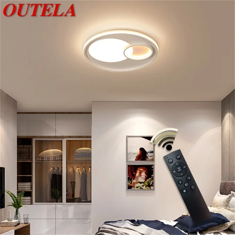OUTELA Ceiling Light Fixtures with Remote Control Dimmable 220V 110V Modern Decorative For Home Living Room Dining Room Bedroom
OUTELA Ceiling Light Fixtures with Remote Control Dimmable 220V 110V Modern Decorative For Home Living Room Dining Room Bedroom