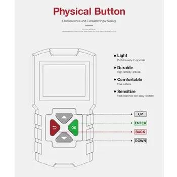 YA201 Code Reader Car Fault Diagnostic Kit Battery Testing Detector Reading Card T8WE
YA201 Code Reader Car Fault Diagnostic Kit Battery Testing Detector Reading Card T8WE