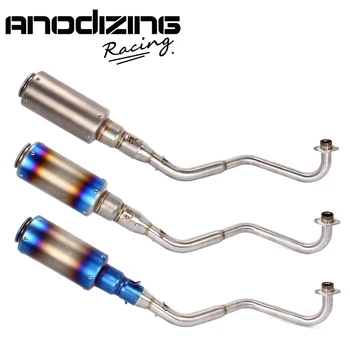Motorcycle Full Exhaust System Muffler Link Pipe stainless steel Exhaust Escape FOR HONDA GROM MSX125 MSX 125 2013 2014-2019
Motorcycle Full Exhaust System Muffler Link Pipe stainless steel Exhaust Escape FOR HONDA GROM MSX125 MSX 125 2013 2014-2019