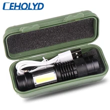 The mini portable LED flashlight uses XML-T6 lamp beads with a lighting distance of 100 meters for adventure, camping, etc.
The mini portable LED flashlight uses XML-T6 lamp beads with a lighting distance of 100 meters for adventure, camping, etc.