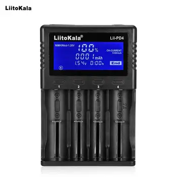Liitokala Lii-PD4 18650 LCD Display Charger 26650 21700 14500 10440 4 Slots NiMH li-ion Smart Universal Battery Charger
Liitokala Lii-PD4 18650 LCD Display Charger 26650 21700 14500 10440 4 Slots NiMH li-ion Smart Universal Battery Charger