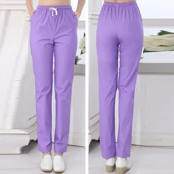 New Work Trouser Doctor Nurse Uniform Bottoms Cotton More Pockets Dental Medical Scrub Pants SPA Nursing Scrub Pants
New Work Trouser Doctor Nurse Uniform Bottoms Cotton More Pockets Dental Medical Scrub Pants SPA Nursing Scrub Pants