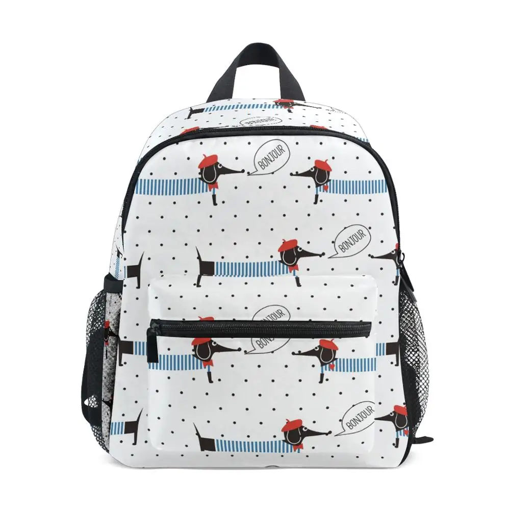 ALAZA Backpack Girls Doxie Dog Printing School Bag for Kids Schoolbag Mini Book Bag Children Children's Backpack Baby white Bags
ALAZA Backpack Girls Doxie Dog Printing School Bag for Kids Schoolbag Mini Book Bag Children Children's Backpack Baby white Bags