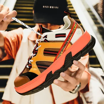 Spring Orange Mens Casual Sneakers Fashion Comfortable Mens Pltaform Shoes Men Trending Luxury Canvas Sneakers Zapatillas Hombre 
Spring Orange Mens Casual Sneakers Fashion Comfortable Mens Pltaform Shoes Men Trending Luxury Canvas Sneakers Zapatillas Hombre