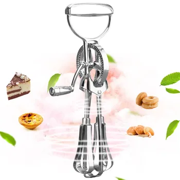 Kitchen Tool Easy Operation Egg Beater Manual Milk Cream Butter Whisk Mixer Stiring Tool Handheld Manual Egg Beater
Kitchen Tool Easy Operation Egg Beater Manual Milk Cream Butter Whisk Mixer Stiring Tool Handheld Manual Egg Beater