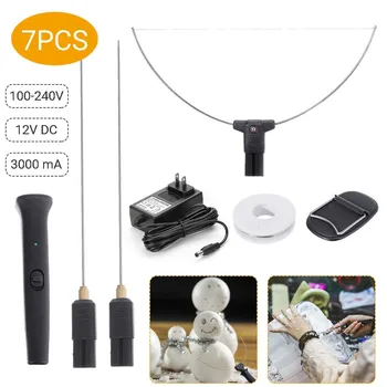 3 in 1 Electric Styrofoam Cutter Cutting Machine Pen Tool Set Alloy Portable Die-Cut Machines Cutting Tool by Hot Heating Wire
3 in 1 Electric Styrofoam Cutter Cutting Machine Pen Tool Set Alloy Portable Die-Cut Machines Cutting Tool by Hot Heating Wire