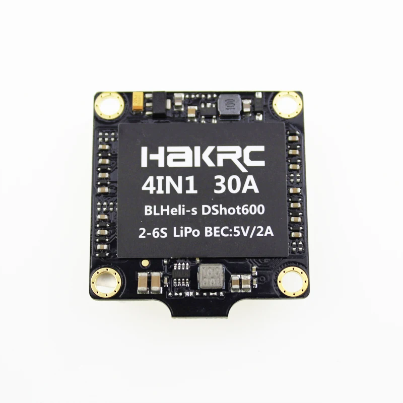 HAKRC 15A 20A 30A 40A 50A 4 в 1 3-6S blheli _ 32 5V 3A BEC Dshot1200 мини-размер ESC для DIY квадрокоптера FPV
