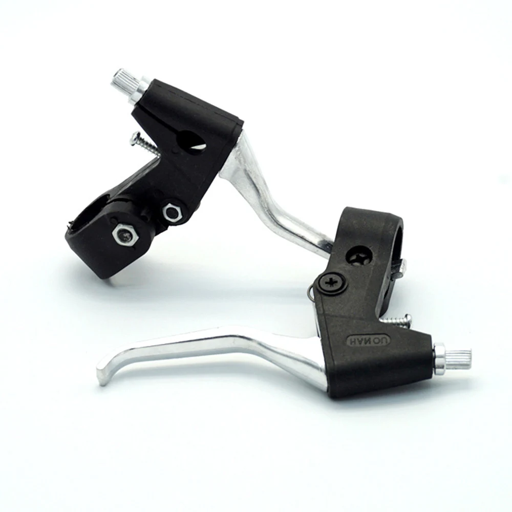 1Pair Bicycle Brake Lever Aluminum MTB Road Bike V Hand Brake Left And Right Cycling Bike Brake Lever Crank Handlebar BC0173 (5)