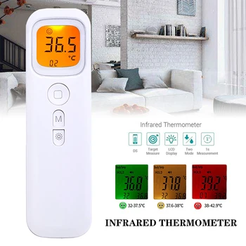 1pc LCD Digital Non-Contact Infrared Thermometer Handheld Body/Object Forehead Temperature Measure IR Device
1pc LCD Digital Non-Contact Infrared Thermometer Handheld Body/Object Forehead Temperature Measure IR Device