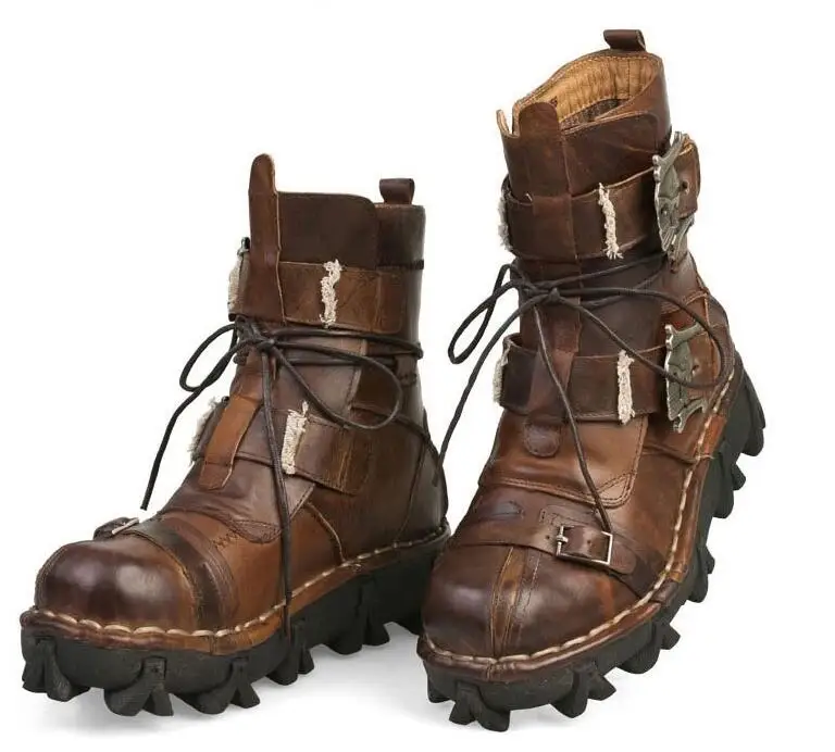 بوت پانک اسکلتی چرم طبیعی Skull punk Boots 29 Hdd5f30b54663433ca9ea3f3e1c2aed01v
