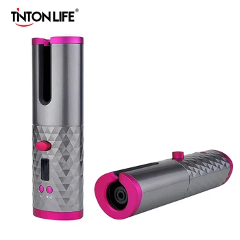 Automatic Hair Curler Wireless Curling Iron LED Display Temperature Adjustable W/ Timer USB Rechargeable Air Curler
Automatic Hair Curler Wireless Curling Iron LED Display Temperature Adjustable W/ Timer USB Rechargeable Air Curler