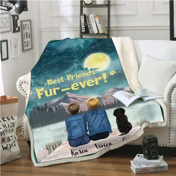 SOFTBATFY Best Friend Fleece Throw Blanket Sofa Bedding Blankets Drop Ship
SOFTBATFY Best Friend Fleece Throw Blanket Sofa Bedding Blankets Drop Ship