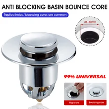 Stainless Steel Bounce Core Push Type Drainage Filter Universal Wash Basin Push Type Sink Bathroom Bathtub Plug Water Stop
Stainless Steel Bounce Core Push Type Drainage Filter Universal Wash Basin Push Type Sink Bathroom Bathtub Plug Water Stop