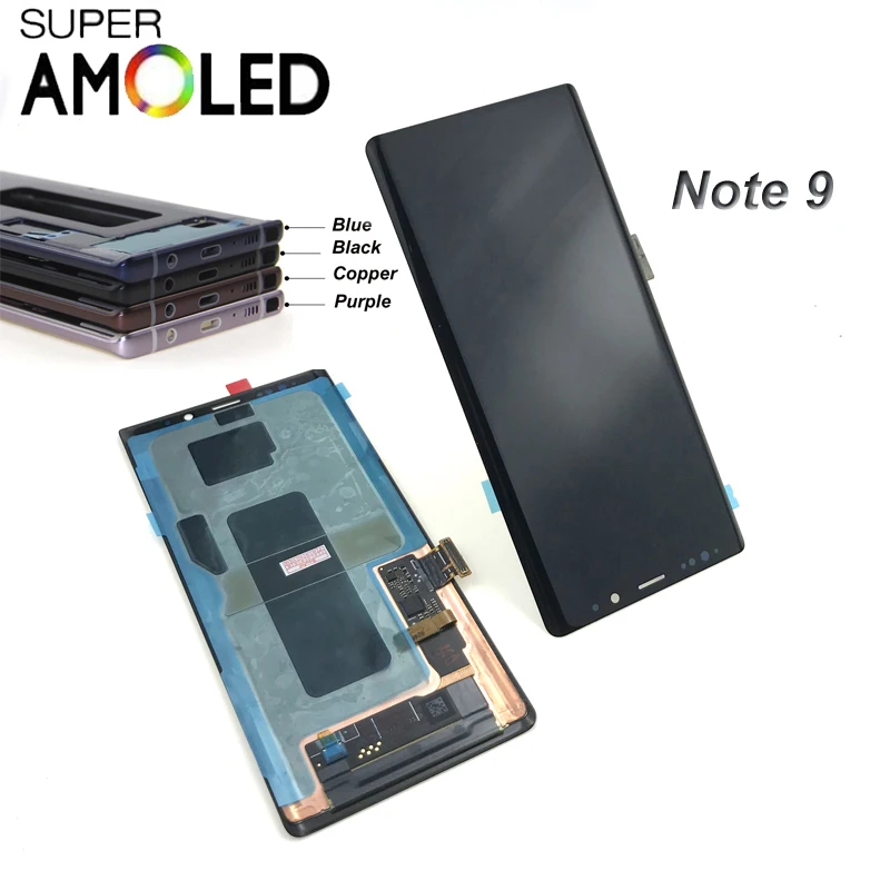 Оригинальный сменный ЖК-дисплей для SAMSUNG GALAXY Note 9 N960D N960F с сенсорным экраном и