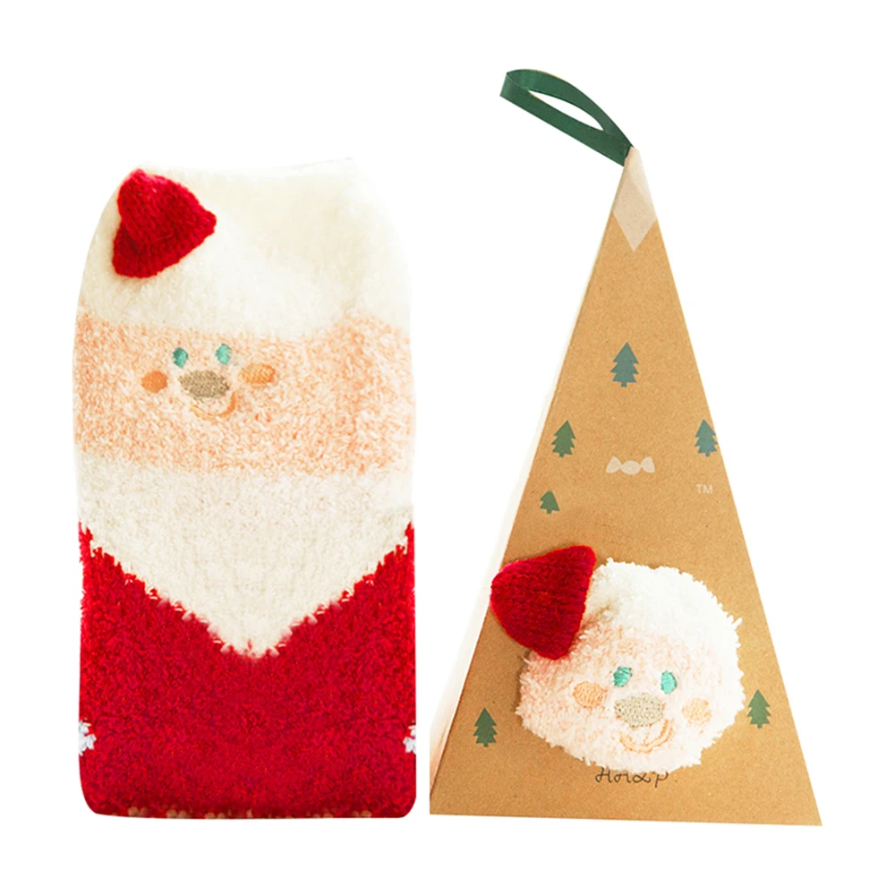 LOOZYKIT Kids Fleece Socks Family Matching Christmas Floor Socks with Gift Box Children Parants Soft Warm Santa Claus Calcetines
LOOZYKIT Kids Fleece Socks Family Matching Christmas Floor Socks with Gift Box Children Parants Soft Warm Santa Claus Calcetines