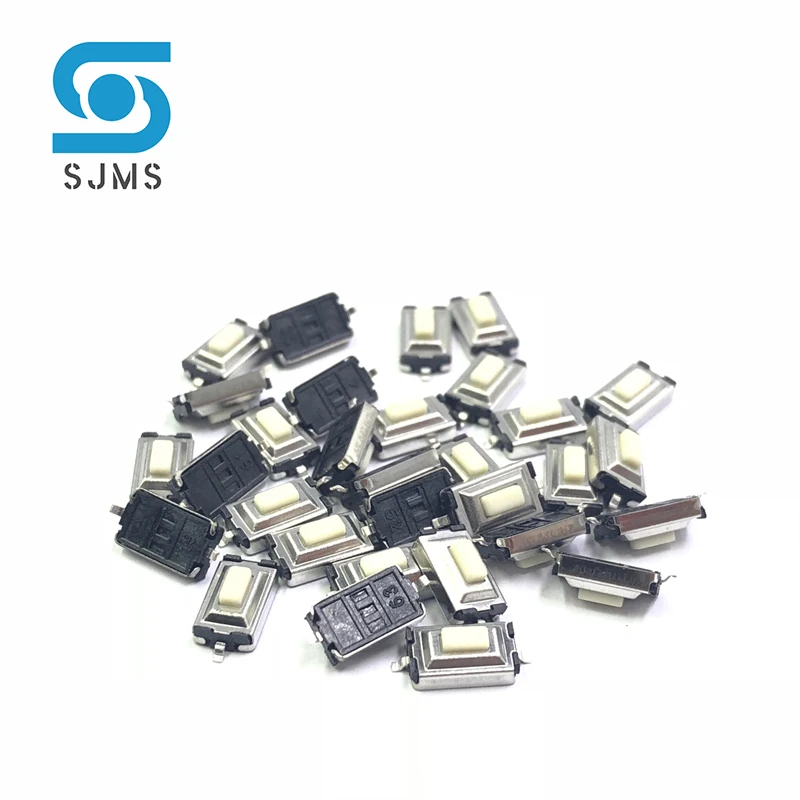 

20~100pcs Tact Touch Micro Switch 3X6X2.5 Tactile Push Button Switch 3*6*2.5 mm SMD 2 Pin Car Remote Control Key Button Switch