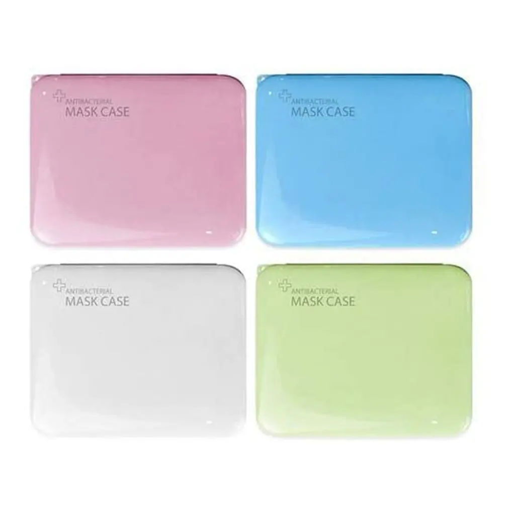 4 pcs Face Mask Case Storage Pollution Prevention Bag Not Including Face Mask Boxes Clean And Hygienic Plastic Mask Storage Box
4 pcs Face Mask Case Storage Pollution Prevention Bag Not Including Face Mask Boxes Clean And Hygienic Plastic Mask Storage Box