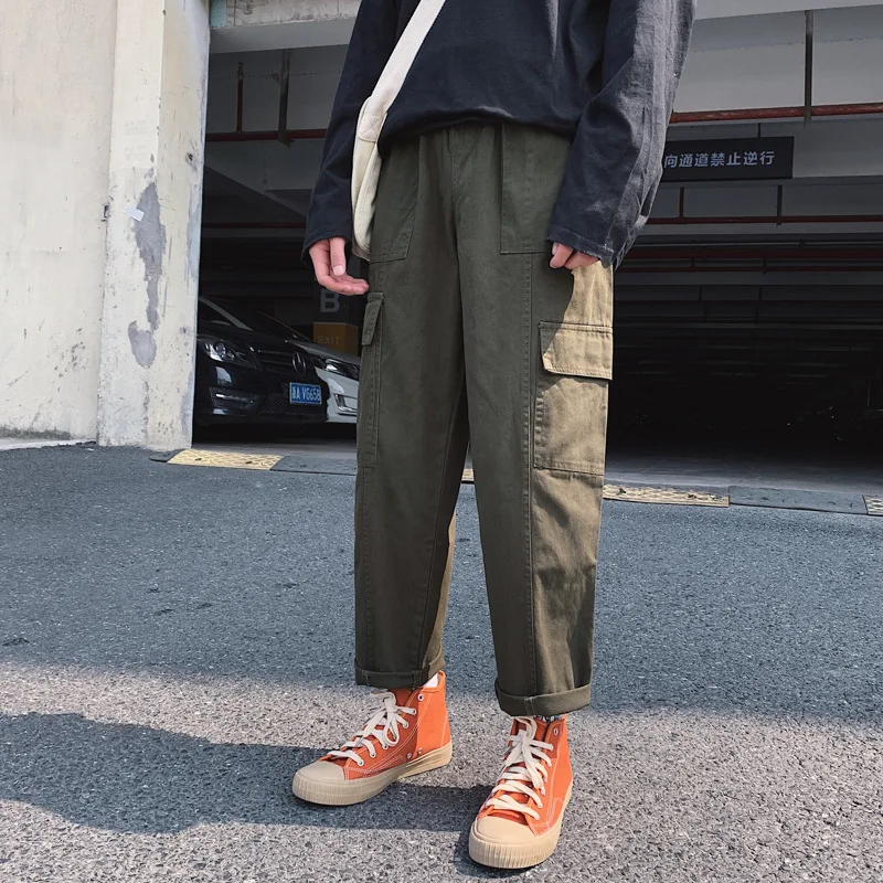 Northern Boundary Men'S Wear Shu 2019 New Style Bib Overall Men Autumn And Winter Casual Pants Loose Straight Pants Male STUDENT
Northern Boundary Men'S Wear Shu 2019 New Style Bib Overall Men Autumn And Winter Casual Pants Loose Straight Pants Male STUDENT